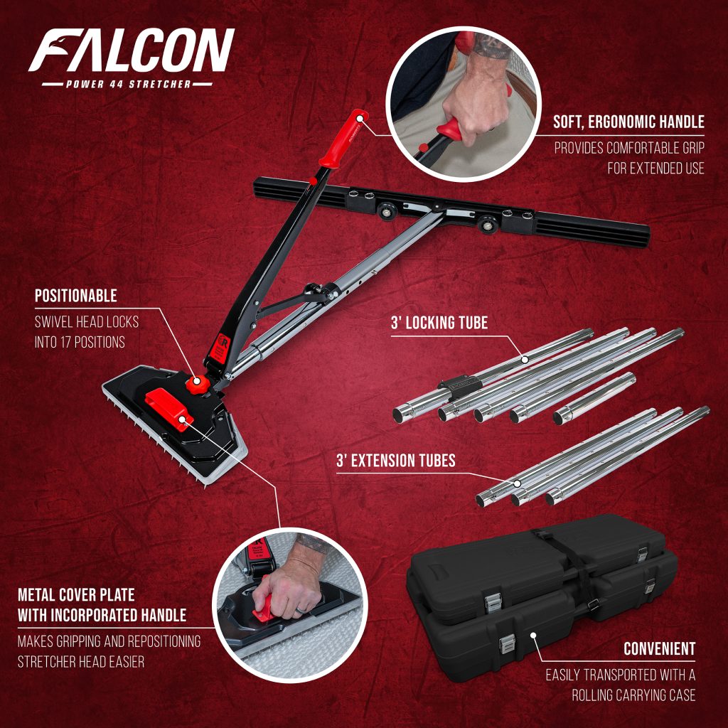 Falcon Power 44® Carpet Stretcher Value Kit