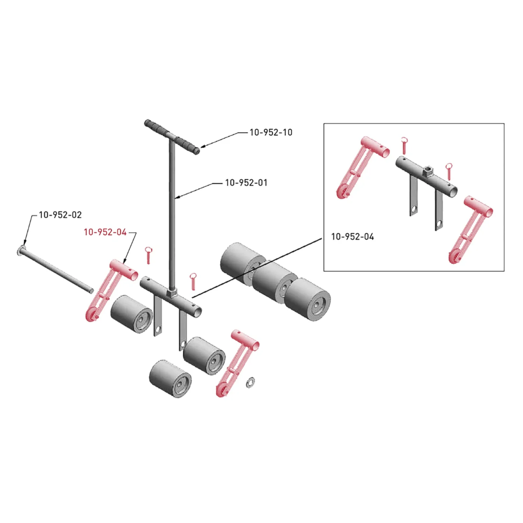 Replacement: Transport Wheel Assembly Ki