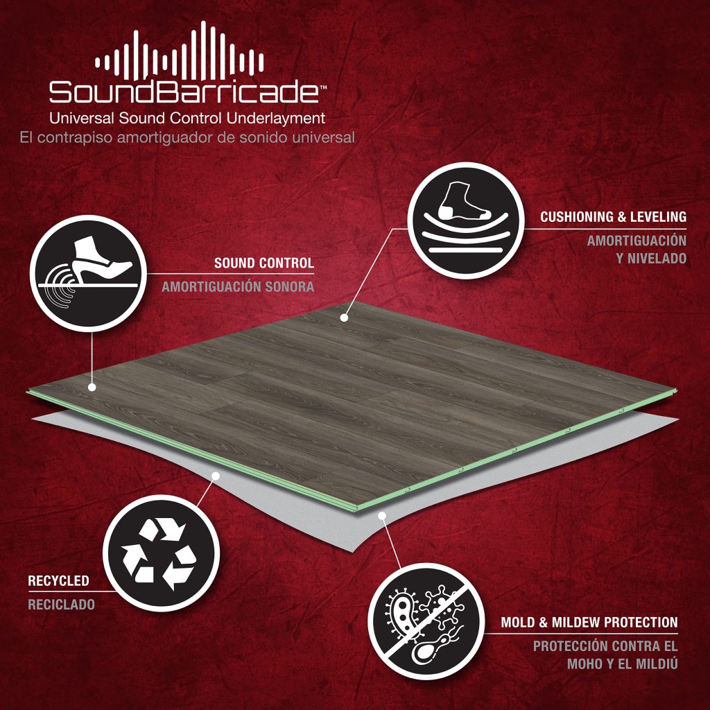 Sound Barricade Underlayment (200 sq. ft. roll