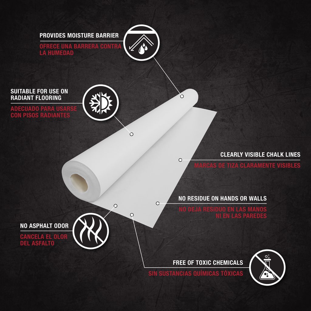 Silicone Moisture Barrier (200 sq. ft. roll