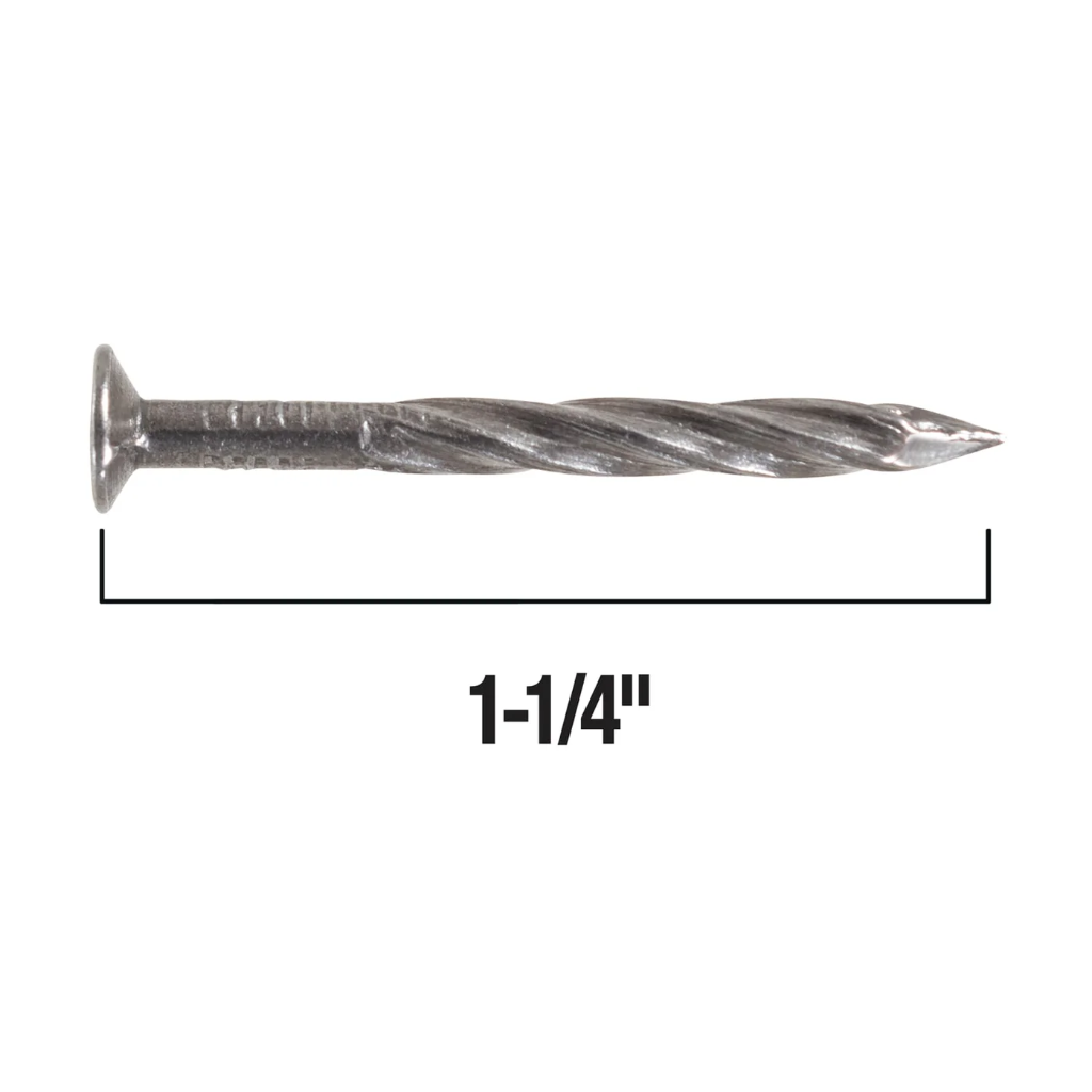 12.5 Gauge Elasticel Nails - 1-1/4" (5 lb. Bag