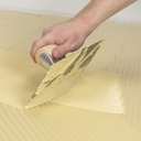 Wood Handle Trowel U-Notch 1/16" x 1/32" x 1/32