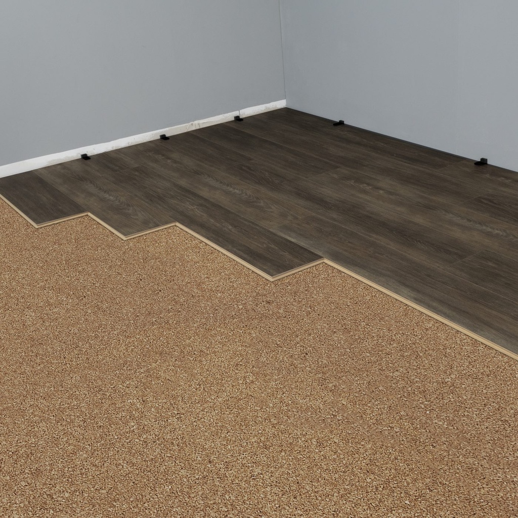1/4" (6 mm) Natural Cork Roll 200 sq ft / 48" x 50'