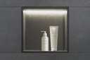 Niche with LIPROTEC LED lighting – vertical installation
