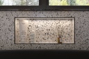 Niche with LIPROTEC LED lighting – horizontal installation