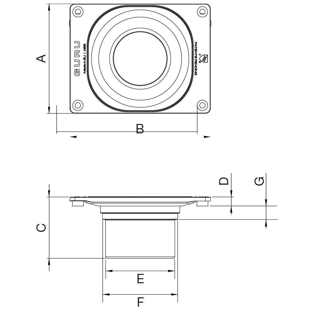 LINEAR DRAIN CONNECTOR 
