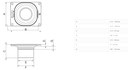 LINEAR DRAIN CONNECTOR 