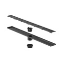 28" LINEAR DRAIN & STRAINER PLUS NERO 