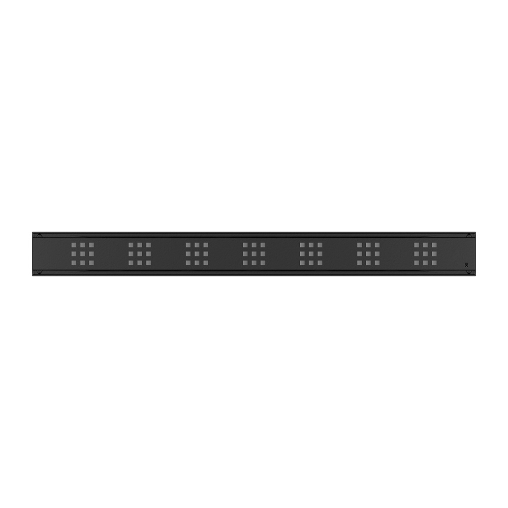 28" LINEAR DRAIN & STRAINER PLUS NERO 
