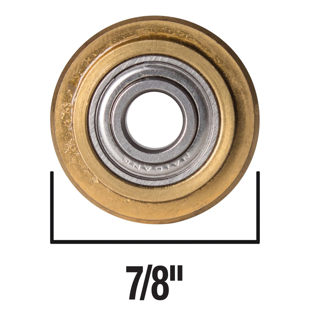7/8 Titanium-Coated Tungsten Carbide Cutting Wheel