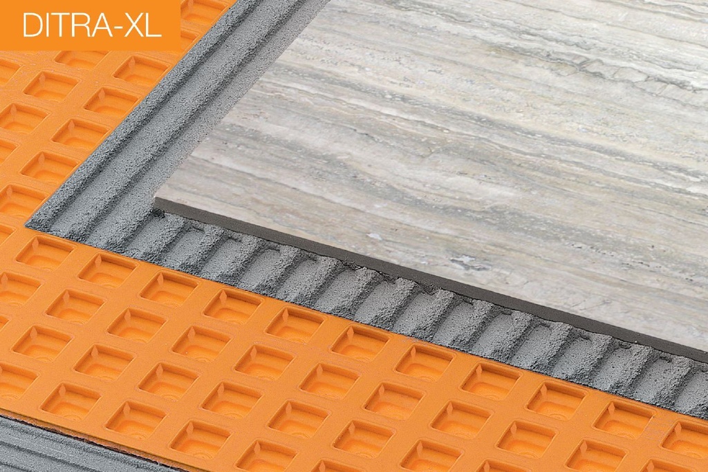 DITRA UNCOUPLING MEMBRANE  33" X 985"  323 SF