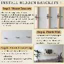 Balin Designs Floating Countertop Support Brackets 