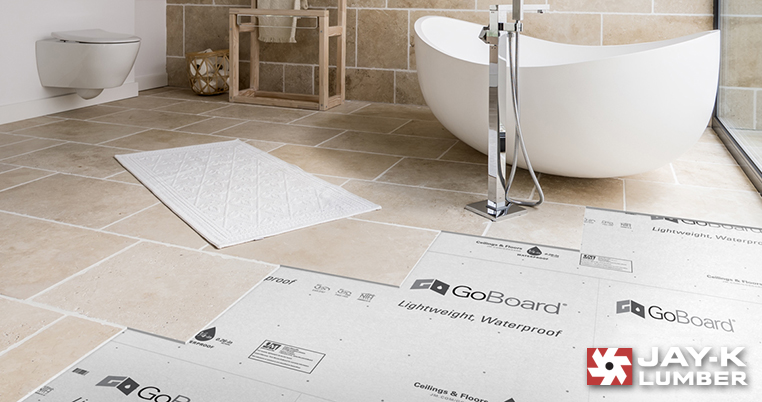 GOBOARD 3 X 5 X 1/2 TILE  BACKER