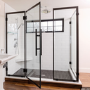 HMI  heavy  glass swing door