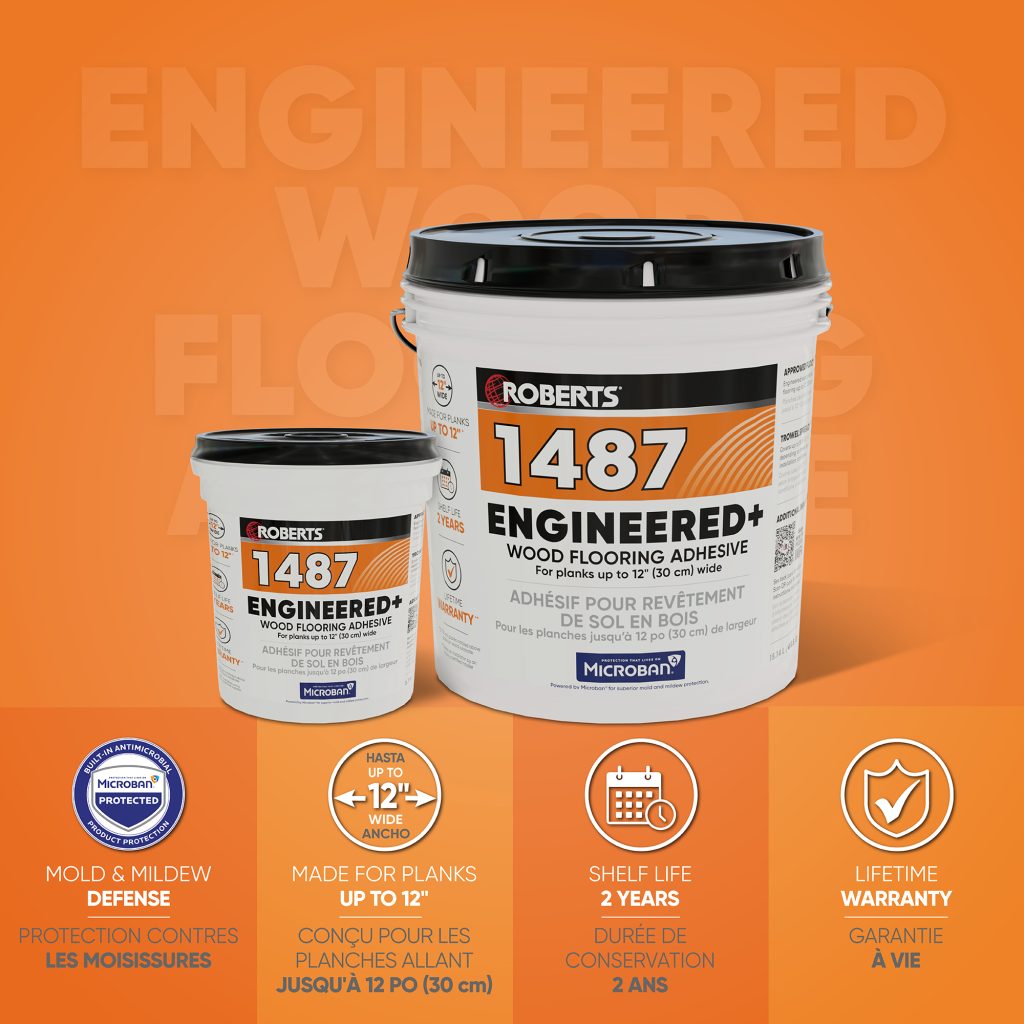 1487 ENGINEERED+ WOOD FLOORING ADHESIVE