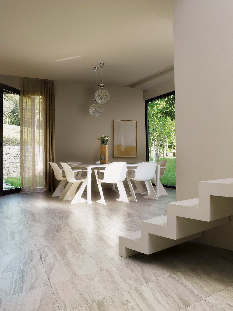 PORTOBELLO- ROCCIA DI ROMA 12X24  SILVER MATTE