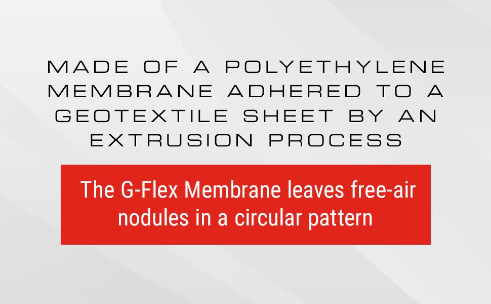 GURU-Membrane G Flex Roll Thickness 1/8” sale x sq ft