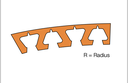 Schiene- Radius Cream