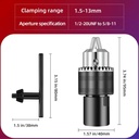 5/8"-11 Thread Angle Grinder Drill Chuck Adapter Kit | Includes 5Pcs Rotary 
