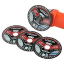 LOZLIN Diamond Blades 3PCS 4.5" Diamond Blade for Tile Cutting - No Chipping Ultra-Thin Dry Cut Blade 