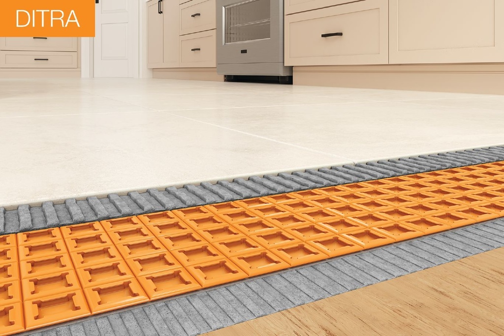 DITRA UNCOUPLING MEMBRANE 33 X 985 = 323 SF