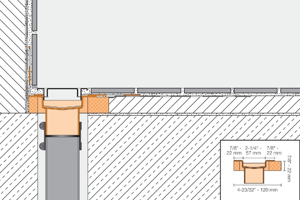 KERDI-LINE CHANNEL BODY OFF-SET OUTLET