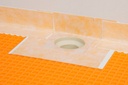 KERDI DRAIN-F DRAIN W/BONDED KERDI COLLAR POLYPROPYLENE