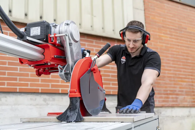 DX-350-1300 ZERO DUST (3hp) 58"-12" blade(1"arbor)Laser&Level