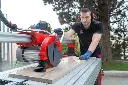 DS250N-1500 ZERO DUST (3hp) 60"-10"blade(1"arbor)Laser&Level