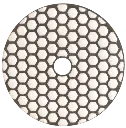 POLISHING PADS DRY RESINE 4" 