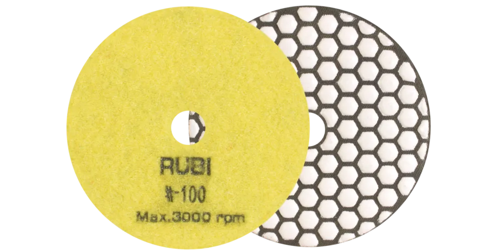 POLISHING PADS DRY RESINE 4" 
