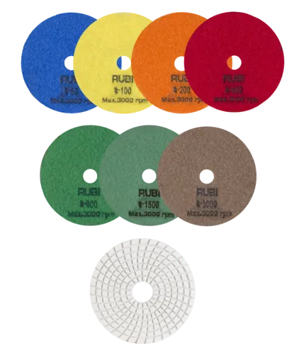 POLISHING PADS WET RESINE 4" 