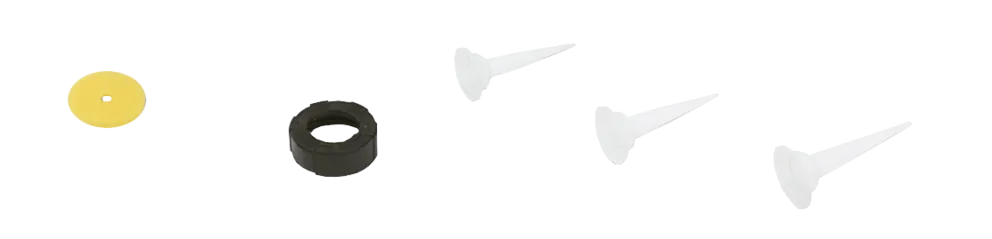 Set of spare pads (Includes screw, piston and 3 nozzles)