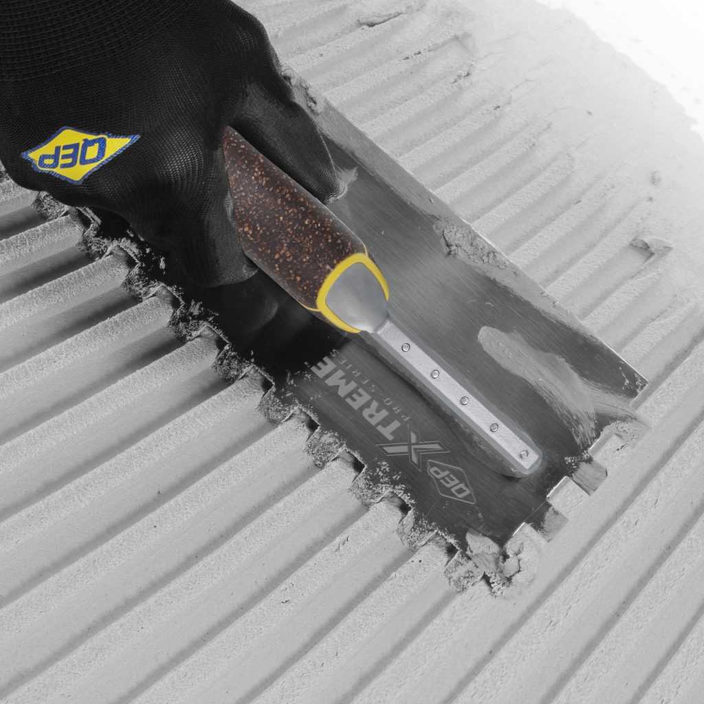 Xtreme Cork Handle Trowel Square Notch  