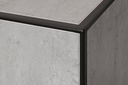 JOLLY OUT CNR BRUSHED STAINLESS STEEL 8"