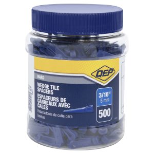 Wedge Tile Spacer 3/16" 500 Pack -Jar