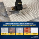 Xtreme Cork Handle Trowel Euro Notch