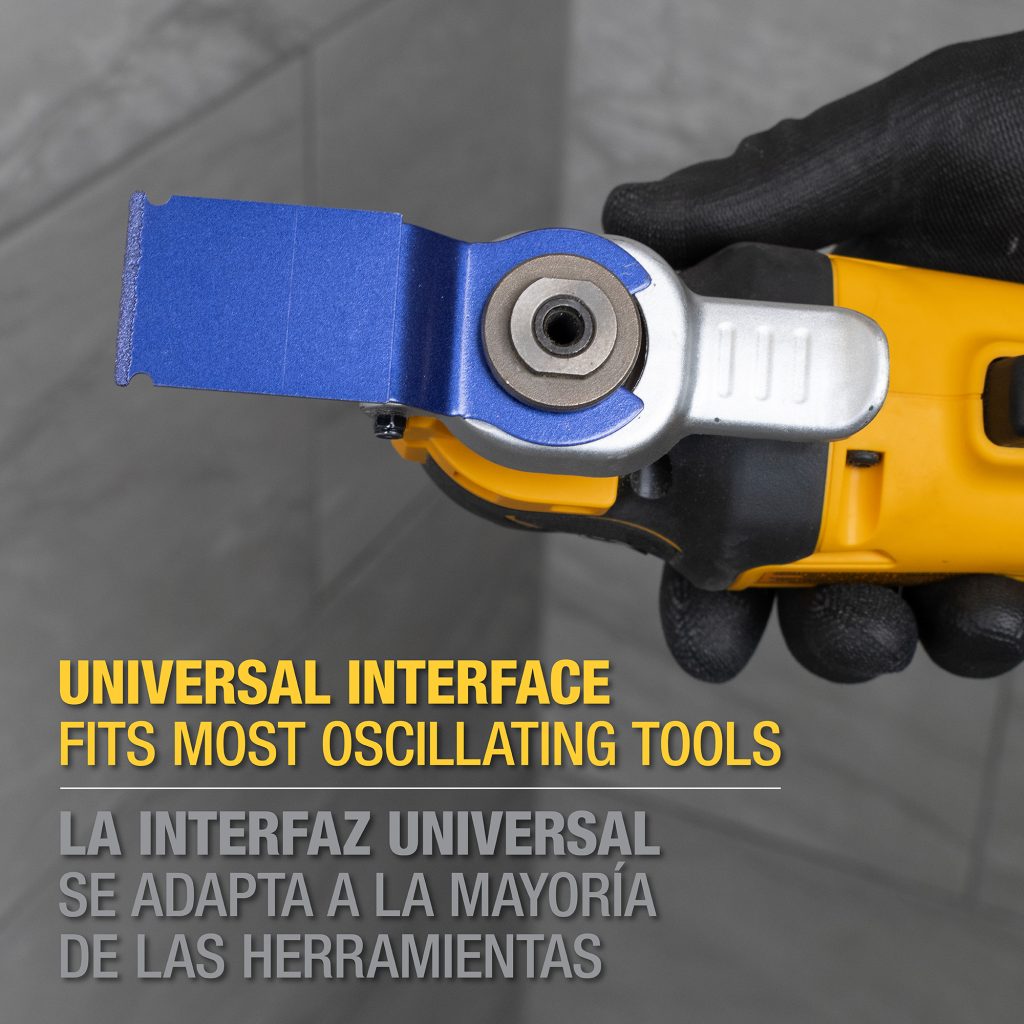 Xtreme Premium Diamond Grit Grout Removal Straight Blade