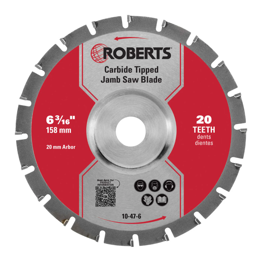 6-3/16" 20-Tooth Carbide-Tipped Saw Blade