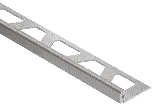 SCHLUTER-JOLLY-Brushed Chrome Anodized Aluminum 8' ft    (ACGB)