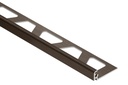 SCHLUTER-JOLLY-Brushed Antique Bronze Anodized  Aluminum  8' ft   (ABGB)