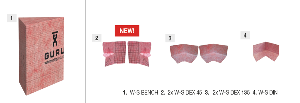 GURU W-S Bench Triangular 