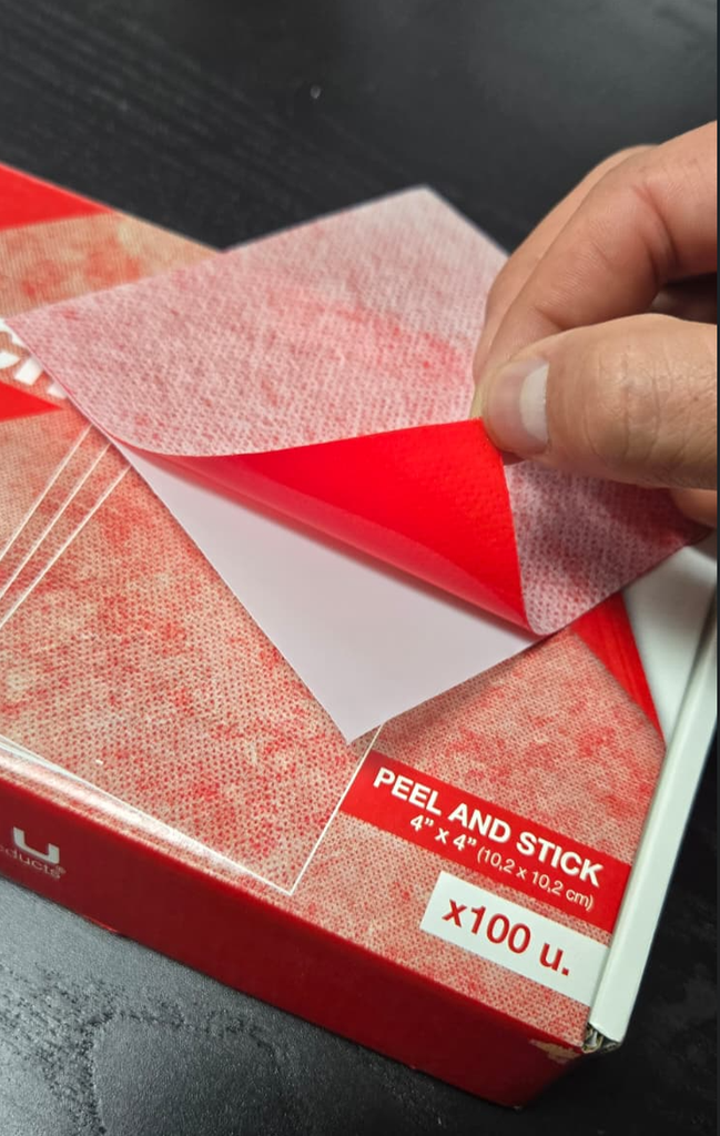 W-S PATCH PACK 100 UD - PEEL AND STICK 