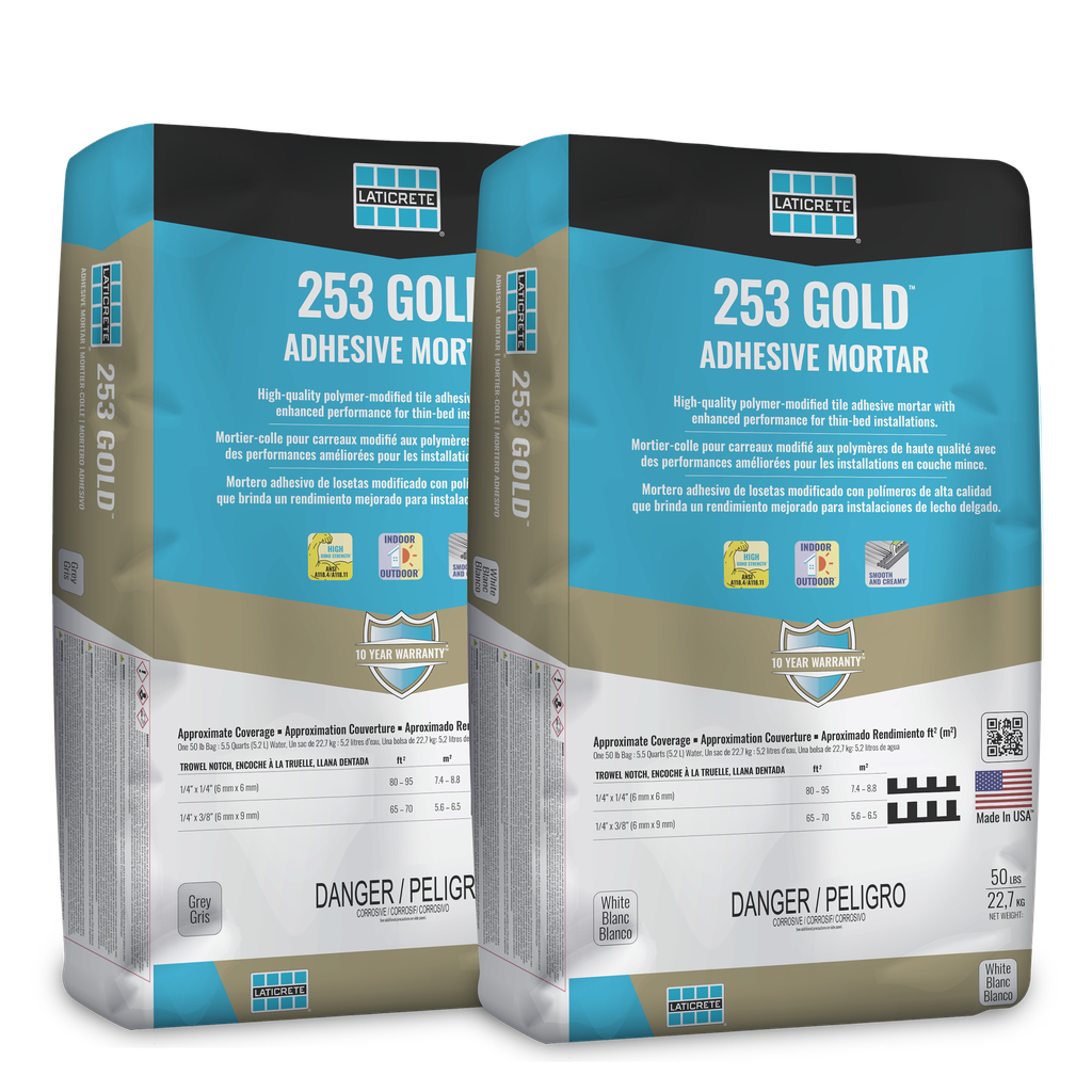 Laticrete-253 Gold  50 lbs Thinset Mortar