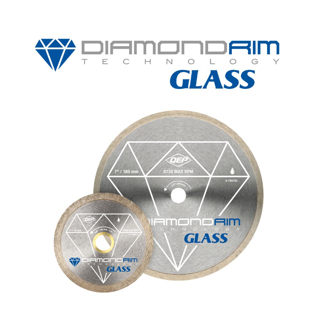 4" Continuous Rim Diamond Blade- Glass Series