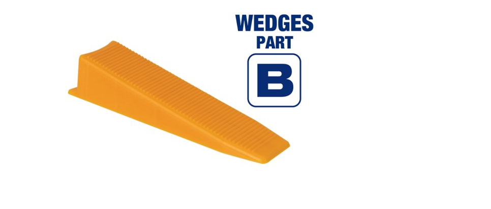 Xtreme Leveling Wedges, Box 2000 Qty