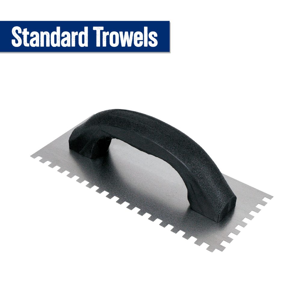 Standard Trowel Square Notch 1/2 x 1/2 x 1/2