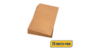 1/2" (12 mm) Natural Cork Sheets 150 sq ft / 25 - 2'x3' sheets/Cs