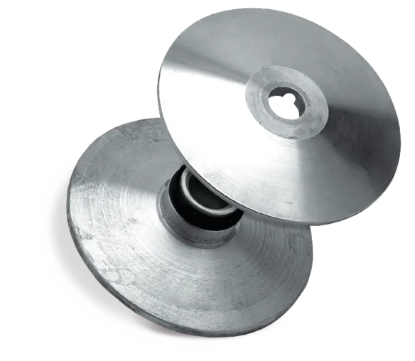 Set of flanges DT-10IN MAX