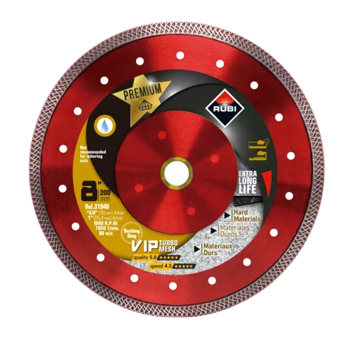 BLADE VIP WET 8" (1" & 5/8" ARBOR) (Mesh)  (WET)